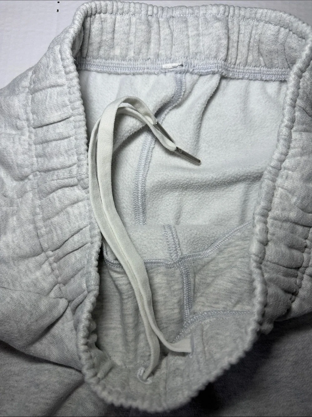 lululemon athletica Light Heather Gray Jogger Sweatpants Size S
